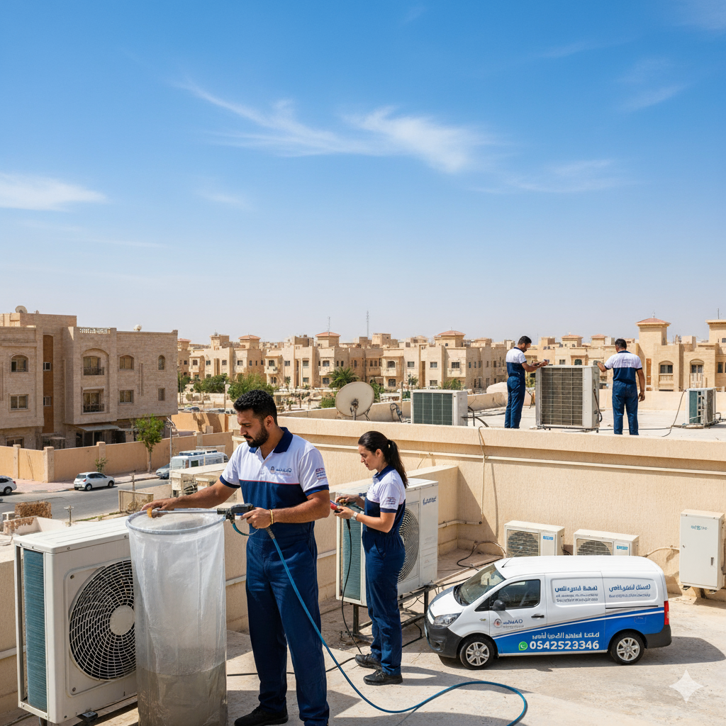 خدمة شاملة لمكيفات وادي لبن:0542528346 دليلك الكامل للصيانة والإصلاح والتركيب