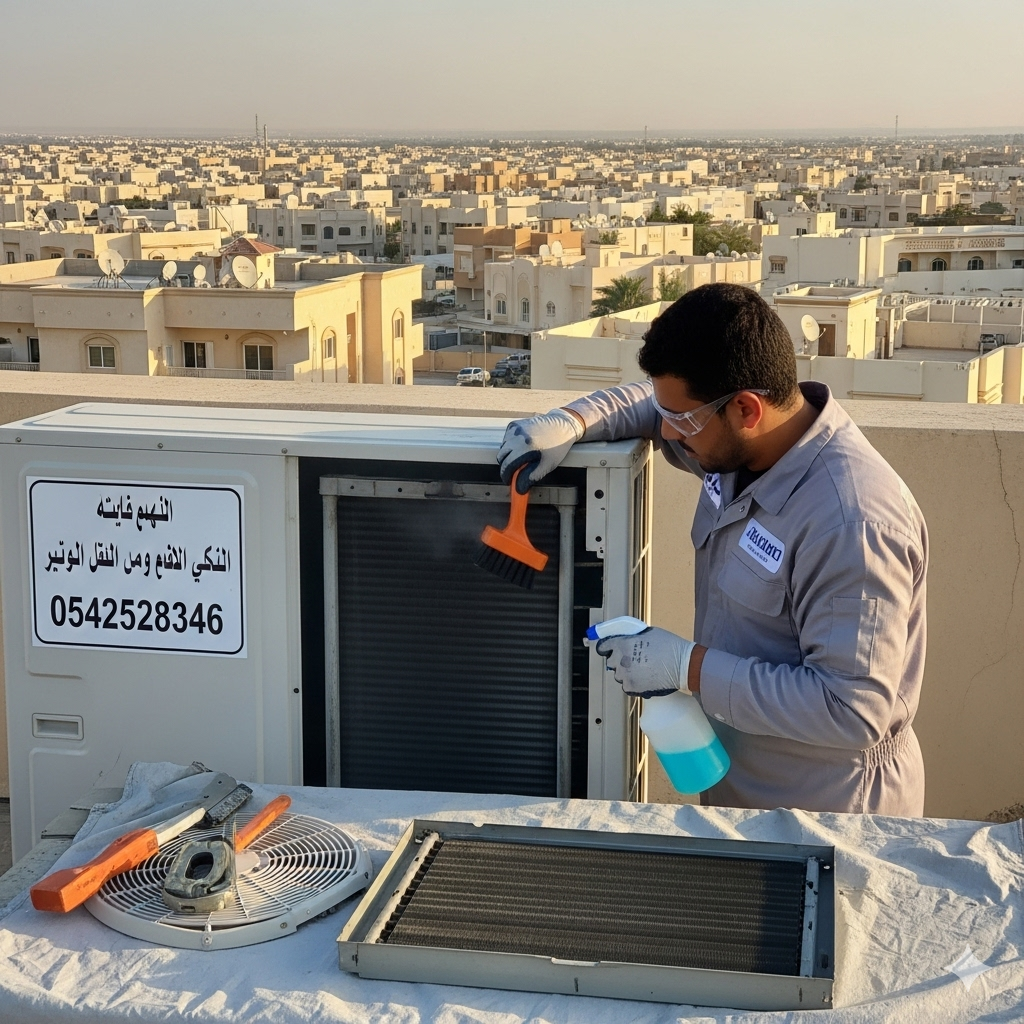 خدمة شاملة لمكيفات وادي لبن:0542528346 دليلك الكامل للصيانة والإصلاح والتركيب