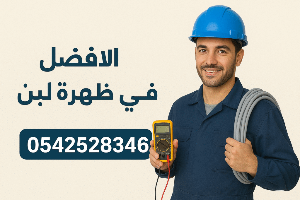 مهندس صيانة سباكة وكهربائي حي ظهرة لبن