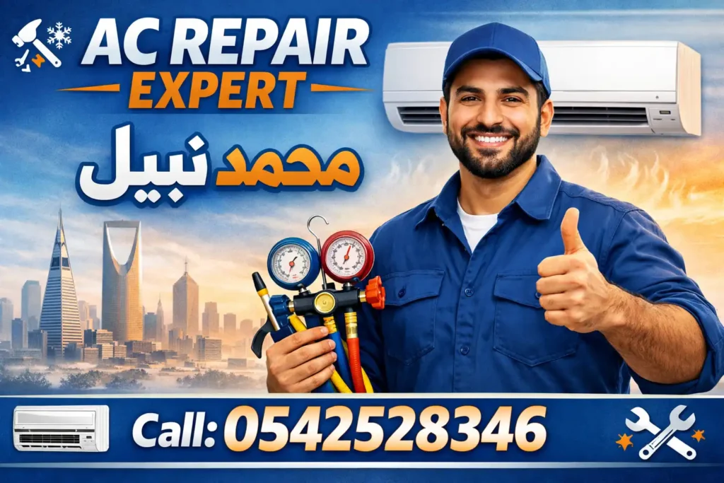 contact mohammad nabeel for the expert ac repair services in riyadh