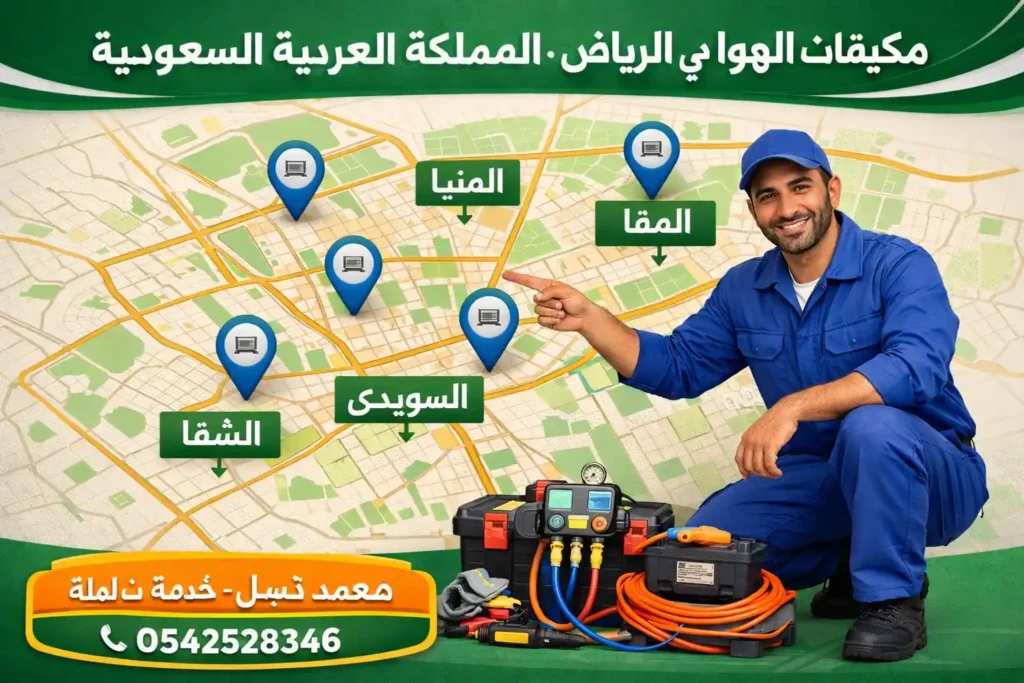 مكيفات الهواء في الرياض، المملكة العربية السعودية – محمد نبيل يخدمكم